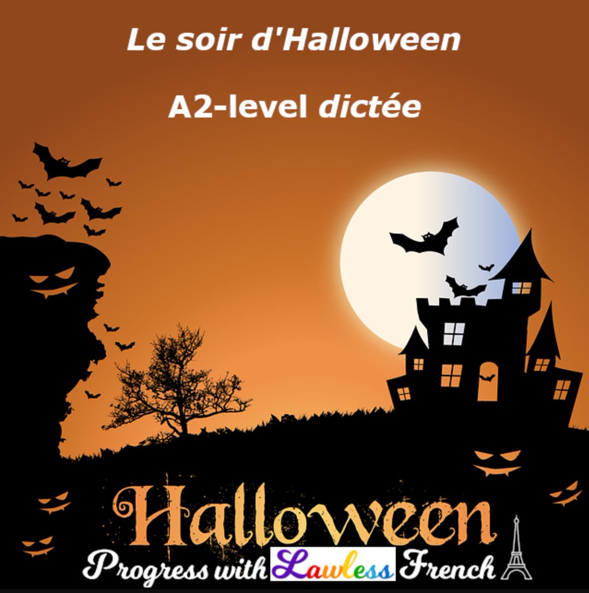 Do you understand #French when you hear it?

Listen to the words, write them down &amp; find out your score: lawl.es/dictee-hween

(You'll need to log in to your—or sign up for a free—Progress w/ #LawlessFrench account to do the quiz: lawl.es/pwlf)

#PWLF #halloween
