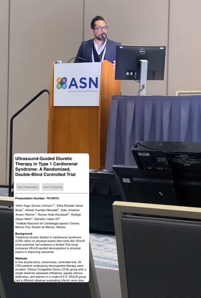 Nefrología INC (@nefrologiainc) on Twitter photo Congratulations to <a href="/vikouerMD/">VictorHugoG.Johnson</a> on an excellent presentation!
👏🏻👏🏻
And to the amazing team behind: <a href="/salvadorlgil/">Salvador López Gil</a> <a href="/rodrigogopar/">Rodrigo Gopar</a> <a href="/elimendozar/">Elisa Mendoza</a> <a href="/AlfredoFuenMD/">Alfredo Fuentes</a> <a href="/coss_rovirosa/">Fer Coss</a> <a href="/ErikaaBorja/">Erika</a> <a href="/MagdalenaMadero/">Magdalena Madero</a>
#KidneyWk2024 #ASN2024 #KidneyWk Congratulations to <a href="/vikouerMD/">VictorHugoG.Johnson</a> on an excellent presentation!
👏🏻👏🏻
And to the amazing team behind: <a href="/salvadorlgil/">Salvador López Gil</a> <a href="/rodrigogopar/">Rodrigo Gopar</a> <a href="/elimendozar/">Elisa Mendoza</a> <a href="/AlfredoFuenMD/">Alfredo Fuentes</a> <a href="/coss_rovirosa/">Fer Coss</a> <a href="/ErikaaBorja/">Erika</a> <a href="/MagdalenaMadero/">Magdalena Madero</a>
#KidneyWk2024 #ASN2024 #KidneyWk