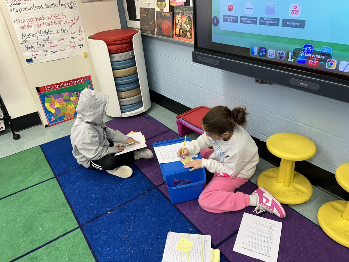 Peer revising is such a great way for students to share ideas and thinking! <a href="/NjMpe/">MPE Livingston NJ</a>