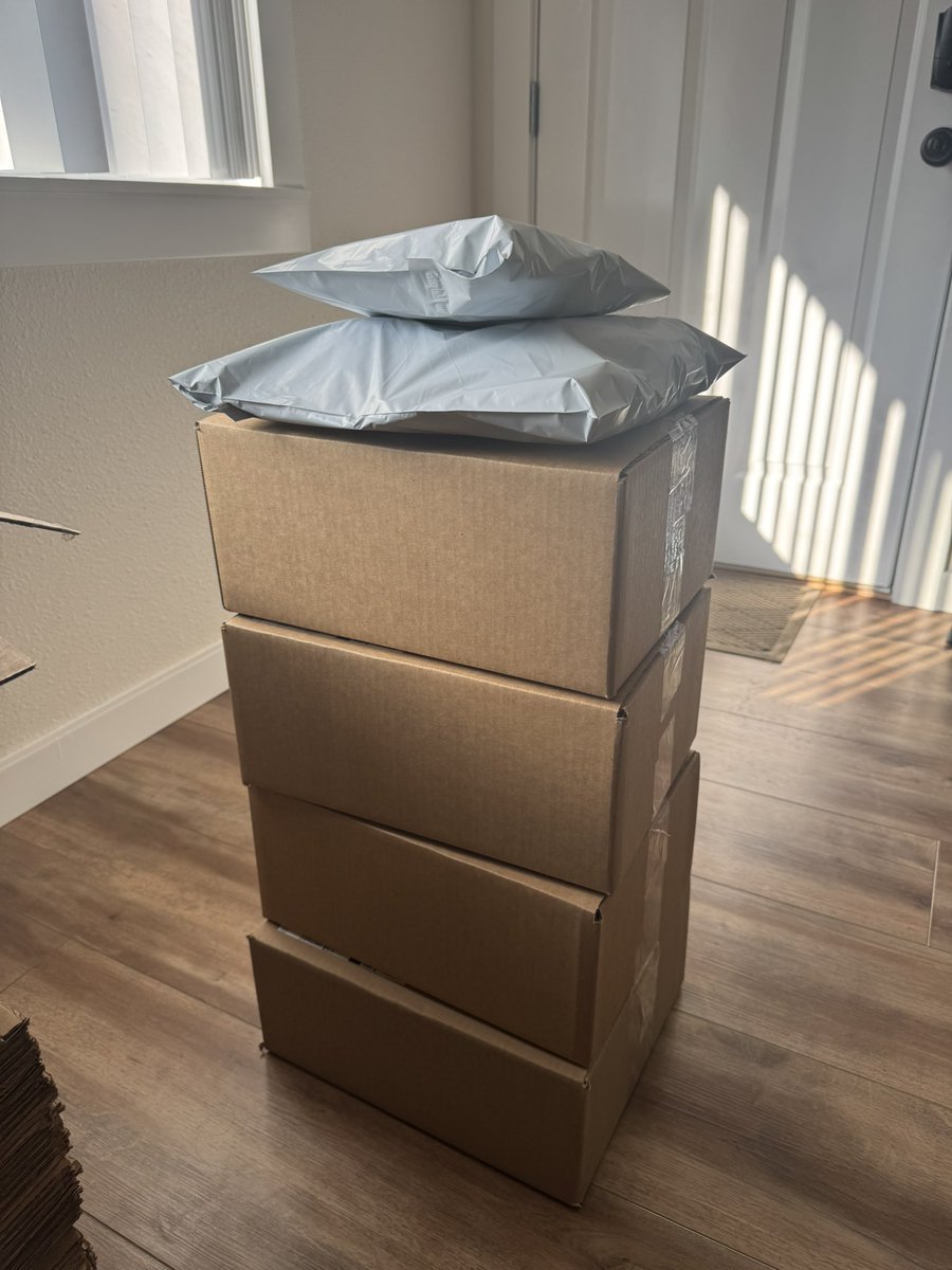 Orders going out 🫡