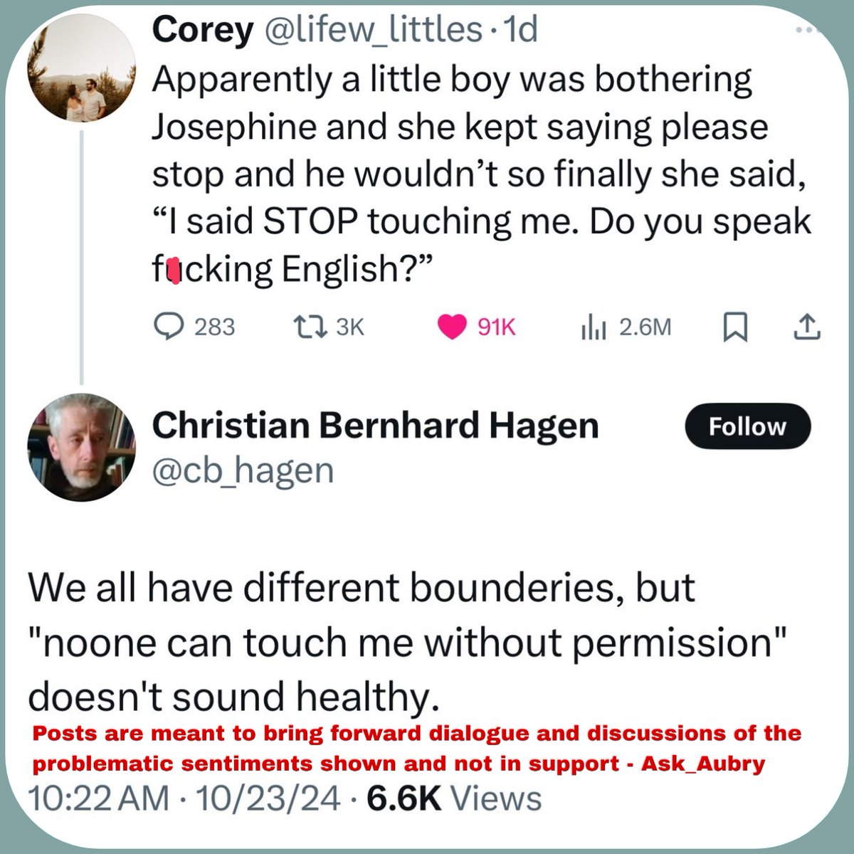 I'll take, "What would a child predator say" for $1000, Alex.