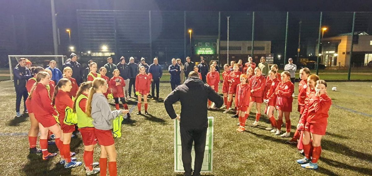 Thank you to all the coaches from <a href="/FAIreland/">FAIreland</a> for tonight’s brilliant workshops! 

We also had 2025 <a href="/LoiWomen/">LOI Women</a>  Cup winner <a href="/pearl_slattery/">Pearl Slattery</a> to give us a snapshot of what's to come in FAI Women  #InHerBoots campaign 🙌

Huge thanks to our players, coaches and parents too 👏⚽️🔴⚪️