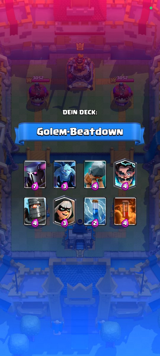 Oh yes! Its my favourite classic deck Golem-Beatdown🤩 <a href="/ClashRoyale/">Clash Royale</a>
