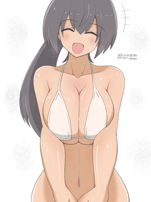 ラクガキおじさんの朝は早い。おは握手会マナChung。 