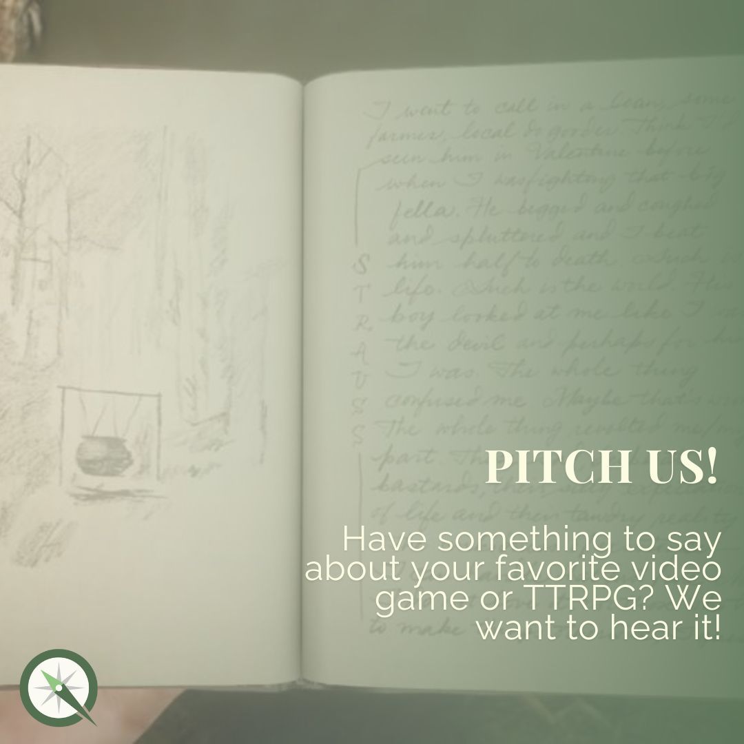 Have something to say about your favorite video game or TTRPG? We want to hear it! Visit the Pitch Us page on our site or email us at editors at sidequest dot zone.

buff.ly/3yzMMiP