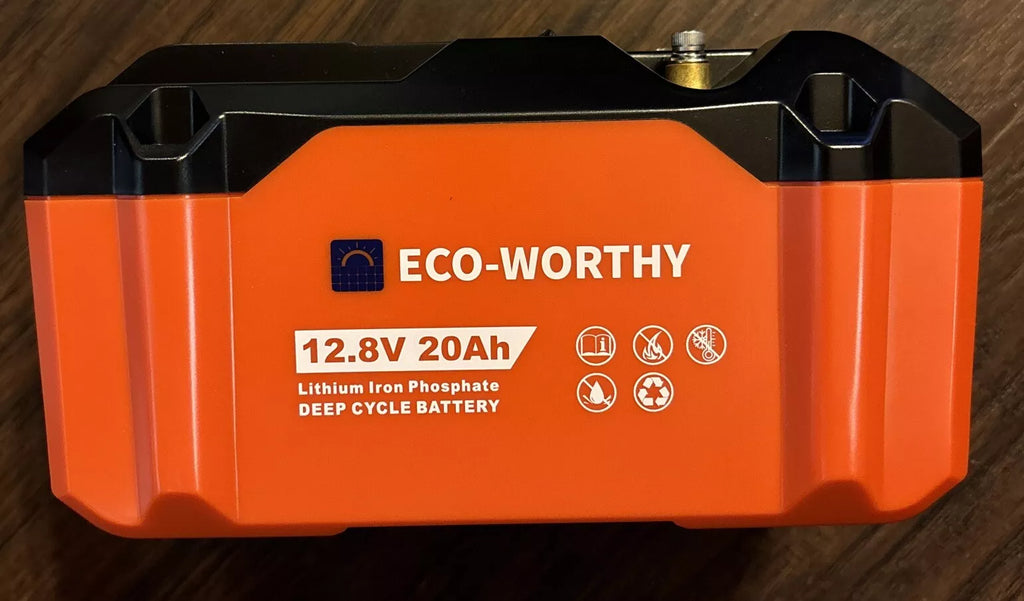 GoodSunSolar's tweet image. Check out this product 😍 ECO-WORTHY Portable 12V Lithium Battery, 20Ah LiFePO4 Deep Cycle Rechargeable 😍 
by Good Sun Solar Panels starting at $85.00. 
Shop now 👉👉 shortlink.store/aoolbmc_nwfp