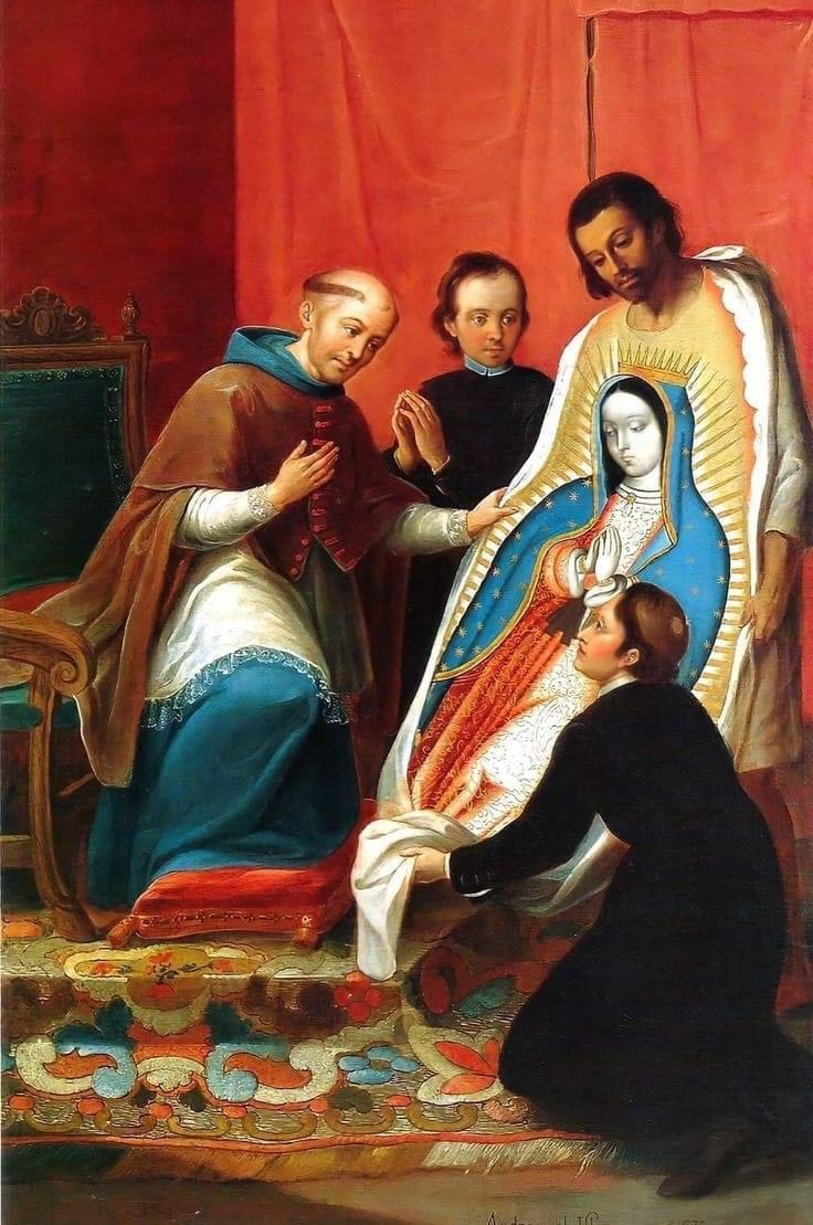 SecretFire79's tweet photo. 𝙏𝙝𝙚 𝙎𝙘𝙞𝙚𝙣𝙘𝙚 𝘽𝙚𝙝𝙞𝙣𝙙 𝙅𝙪𝙖𝙣 𝘿𝙞𝙚𝙜𝙤’𝙨 𝙏𝙞𝙡𝙢𝙖🇻🇦

By Robert Spitzer, S.J., Ph.D.
Magis center 
March 30, 2024

On December 12, 1531, an image of Our Lady of Guadalupe appeared on the tilma of native Aztec, Juan Diego during his Marian apparition. Since then, scientists have struggled to explain just how the image got there.

The image itself has many extraordinary attributes that border on the miraculous (and probably indicate it!). In the 20th and 21st centuries, five attributes in particular have drawn scientific attention.

1. The material of the Tilma

2. How the Tilma was displayed

3. The Tilma does not appear to be painted

4. The Tilma's lack of decay

5. The eyes on the Tilma

𝙏𝙝𝙚 𝙈𝙖𝙩𝙚𝙧𝙞𝙖𝙡 𝙤𝙛 𝙩𝙝𝙚 𝙏𝙞𝙡𝙢𝙖

The material of the tilma has maintained its chemical and structural integrity for almost 500 years. 𝘛𝘩𝘪𝘴 𝘪𝘴 𝘲𝘶𝘪𝘵𝘦 𝘳𝘦𝘮𝘢𝘳𝘬𝘢𝘣𝘭𝘦! 𝘔𝘰𝘴𝘵 𝘳𝘦𝘱𝘭𝘪𝘤𝘢𝘴 𝘰𝘧 𝘵𝘪𝘭𝘮𝘢𝘴 𝘸𝘪𝘵𝘩 𝘵𝘩𝘦 𝘴𝘢𝘮𝘦 𝘤𝘩𝘦𝘮𝘪𝘤𝘢𝘭 𝘢𝘯𝘥 𝘴𝘵𝘳𝘶𝘤𝘵𝘶𝘳𝘢𝘭 𝘤𝘰𝘮𝘱𝘰𝘴𝘪𝘵𝘪𝘰𝘯 𝘭𝘢𝘴𝘵 𝘰𝘯𝘭𝘺 𝘧𝘪𝘧𝘵𝘦𝘦𝘯 𝘺𝘦𝘢𝘳𝘴 𝘣𝘦𝘧𝘰𝘳𝘦 𝘥𝘦𝘤𝘰𝘮𝘱𝘰𝘴𝘪𝘵𝘪𝘰𝘯.

𝙃𝙤𝙬 𝙩𝙝𝙚 𝙏𝙞𝙡𝙢𝙖 𝙬𝙖𝙨 𝘿𝙞𝙨𝙥𝙡𝙖𝙮𝙚𝙙

For its first 115 years, the tilma 𝘸𝘢𝘴 𝘥𝘪𝘴𝘱𝘭𝘢𝘺𝘦𝘥 𝘸𝘪𝘵𝘩𝘰𝘶𝘵 𝘱𝘳𝘰𝘵𝘦𝘤𝘵𝘪𝘷𝘦 𝘨𝘭𝘢𝘴𝘴. 𝘛𝘩𝘪𝘴 𝘴𝘶𝘣𝘫𝘦𝘤𝘵𝘦𝘥 𝘪𝘵 𝘵𝘰 𝘴𝘰𝘰𝘵, 𝘤𝘢𝘯𝘥𝘭𝘦 𝘸𝘢𝘹, 𝘪𝘯𝘤𝘦𝘯𝘴𝘦, 𝘢𝘯𝘥 𝘵𝘰𝘶𝘤𝘩𝘪𝘯𝘨. 𝘛𝘩𝘦𝘳𝘦 𝘪𝘴 𝘤𝘶𝘳𝘳𝘦𝘯𝘵𝘭𝘺 𝘯𝘰 𝘴𝘤𝘪𝘦𝘯𝘵𝘪𝘧𝘪𝘤 𝘦𝘹𝘱𝘭𝘢𝘯𝘢𝘵𝘪𝘰𝘯 𝘧𝘰𝘳 𝘪𝘵𝘴 𝘱𝘩𝘺𝘴𝘪𝘤𝘢𝘭 𝘢𝘯𝘥 𝘤𝘩𝘦𝘮𝘪𝘤𝘢𝘭 𝘭𝘰𝘯𝘨𝘦𝘷𝘪𝘵𝘺.

𝙏𝙝𝙚 𝙏𝙞𝙡𝙢𝙖 𝘿𝙤𝙚𝙨 𝙣𝙤𝙩 𝘼𝙥𝙥𝙚𝙖𝙧 𝙩𝙤 𝙗𝙚 𝙋𝙖𝙞𝙣𝙩𝙚𝙙

There are several parts of the cloth which have 𝘣𝘦𝘦𝘯 𝘱𝘢𝘪𝘯𝘵𝘦𝘥 𝘰𝘯 𝘴𝘰𝘮𝘦 𝘵𝘪𝘮𝘦 𝘢𝘧𝘵𝘦𝘳 𝘵𝘩𝘦 𝘰𝘳𝘪𝘨𝘪𝘯𝘢𝘭 𝘪𝘮𝘢𝘨𝘦 𝘸𝘢𝘴 𝘤𝘳𝘦𝘢𝘵𝘦𝘥. 𝘛𝘩𝘦𝘴𝘦 𝘱𝘢𝘳𝘵𝘴 𝘪𝘯𝘤𝘭𝘶𝘥𝘦 𝘵𝘩𝘦 𝘮𝘰𝘰𝘯 𝘶𝘯𝘥𝘦𝘳𝘯𝘦𝘢𝘵𝘩 𝘵𝘩𝘦 𝘝𝘪𝘳𝘨𝘪𝘯’𝘴 𝘧𝘦𝘦𝘵, 𝘵𝘩𝘦 𝘢𝘯𝘨𝘦𝘭 𝘩𝘰𝘭𝘥𝘪𝘯𝘨 𝘵𝘩𝘦 𝘤𝘭𝘰𝘵𝘩, 𝘢𝘯𝘥 𝘵𝘩𝘦 𝘳𝘢𝘺𝘴 𝘤𝘰𝘮𝘪𝘯𝘨 𝘧𝘳𝘰𝘮 𝘵𝘩𝘦 𝘪𝘮𝘢𝘨𝘦.

𝘛𝘩𝘦 𝘰𝘳𝘪𝘨𝘪𝘯𝘢𝘭 𝘪𝘮𝘢𝘨𝘦 𝘰𝘧 𝘵𝘩𝘦 𝘝𝘪𝘳𝘨𝘪𝘯 𝘩𝘦𝘳𝘴𝘦𝘭𝘧, 𝘩𝘰𝘸𝘦𝘷𝘦𝘳, 𝘥𝘰𝘦𝘴 𝘯𝘰𝘵 𝘢𝘱𝘱𝘦𝘢𝘳 𝘵𝘰 𝘩𝘢𝘷𝘦 𝘣𝘦𝘦𝘯 𝘱𝘢𝘪𝘯𝘵𝘦𝘥 𝘣𝘺 𝘢𝘯 𝘢𝘳𝘵𝘪𝘴𝘵. 𝘛𝘩𝘦𝘳𝘦 𝘪𝘴 𝘯𝘰 𝘴𝘬𝘦𝘵𝘤𝘩 𝘶𝘯𝘥𝘦𝘳𝘯𝘦𝘢𝘵𝘩 𝘪𝘵, 𝘯𝘰 𝘣𝘳𝘶𝘴𝘩 𝘴𝘵𝘳𝘰𝘬𝘦𝘴, 𝘢𝘯𝘥 𝘯𝘰 𝘤𝘰𝘳𝘳𝘦𝘤𝘵𝘪𝘰𝘯𝘴. 𝘐𝘵 𝘢𝘱𝘱𝘦𝘢𝘳𝘴 𝘵𝘰 𝘩𝘢𝘷𝘦 𝘣𝘦𝘦𝘯 𝘱𝘳𝘰𝘥𝘶𝘤𝘦𝘥 𝘪𝘯 𝘢 𝘴𝘪𝘯𝘨𝘭𝘦 𝘴𝘵𝘦𝘱. 𝘛𝘩𝘦𝘴𝘦 𝘧𝘦𝘢𝘵𝘶𝘳𝘦𝘴 𝘸𝘦𝘳𝘦 𝘪𝘥𝘦𝘯𝘵𝘪𝘧𝘪𝘦𝘥 𝘵𝘩𝘳𝘰𝘶𝘨𝘩 𝘴𝘤𝘪𝘦𝘯𝘵𝘪𝘧𝘪𝘤 𝘵𝘦𝘴𝘵𝘪𝘯𝘨 𝘤𝘰𝘯𝘥𝘶𝘤𝘵𝘦𝘥 𝘣𝘺 𝘋𝘳. 𝘗𝘩𝘪𝘭𝘪𝘱 𝘚𝘦𝘳𝘯𝘢 𝘊𝘢𝘭𝘭𝘢𝘩𝘢𝘯, 𝘸𝘩𝘰 𝘸𝘢𝘴 𝘢 𝘣𝘪𝘰𝘱𝘩𝘺𝘴𝘪𝘤𝘪𝘴𝘵 𝘢𝘵 𝘵𝘩𝘦 𝘜𝘯𝘪𝘷𝘦𝘳𝘴𝘪𝘵𝘺 𝘰𝘧 𝘍𝘭𝘰𝘳𝘪𝘥𝘢, 𝘢𝘯𝘥 𝘢 𝘕𝘈𝘚𝘈 𝘤𝘰𝘯𝘴𝘶𝘭𝘵𝘢𝘯𝘵. 𝘏𝘦 𝘱𝘩𝘰𝘵𝘰𝘨𝘳𝘢𝘱𝘩𝘦𝘥 𝘵𝘩𝘦 𝘪𝘮𝘢𝘨𝘦 𝘶𝘯𝘥𝘦𝘳 𝘪𝘯𝘧𝘳𝘢𝘳𝘦𝘥 𝘭𝘪𝘨𝘩𝘵, 𝘢𝘯𝘥 𝘱𝘶𝘣𝘭𝘪𝘴𝘩𝘦𝘥 𝘩𝘪𝘴 𝘧𝘪𝘯𝘥𝘪𝘯𝘨𝘴 𝘪𝘯 1981 𝘪𝘯 𝘢 𝘱𝘢𝘱𝘦𝘳 𝘤𝘢𝘭𝘭𝘦𝘥 "𝘛𝘩𝘦 𝘛𝘪𝘭𝘮𝘢 𝘶𝘯𝘥𝘦𝘳 𝘐𝘯𝘧𝘳𝘢𝘳𝘦𝘥 𝘙𝘢𝘥𝘪𝘢𝘵𝘪𝘰𝘯."

𝙏𝙝𝙚 𝙏𝙞𝙡𝙢𝙖'𝙨 𝙇𝙖𝙘𝙠 𝙤𝙛 𝘿𝙚𝙘𝙖𝙮

Dr. Philip Callahan also noted that the original image on the tilma had not cracked, flaked, or decayed in over 500 years. The added paint and gold leaf had flaked or deteriorated considerably. This phenomenon has still not yet been scientifically explained.