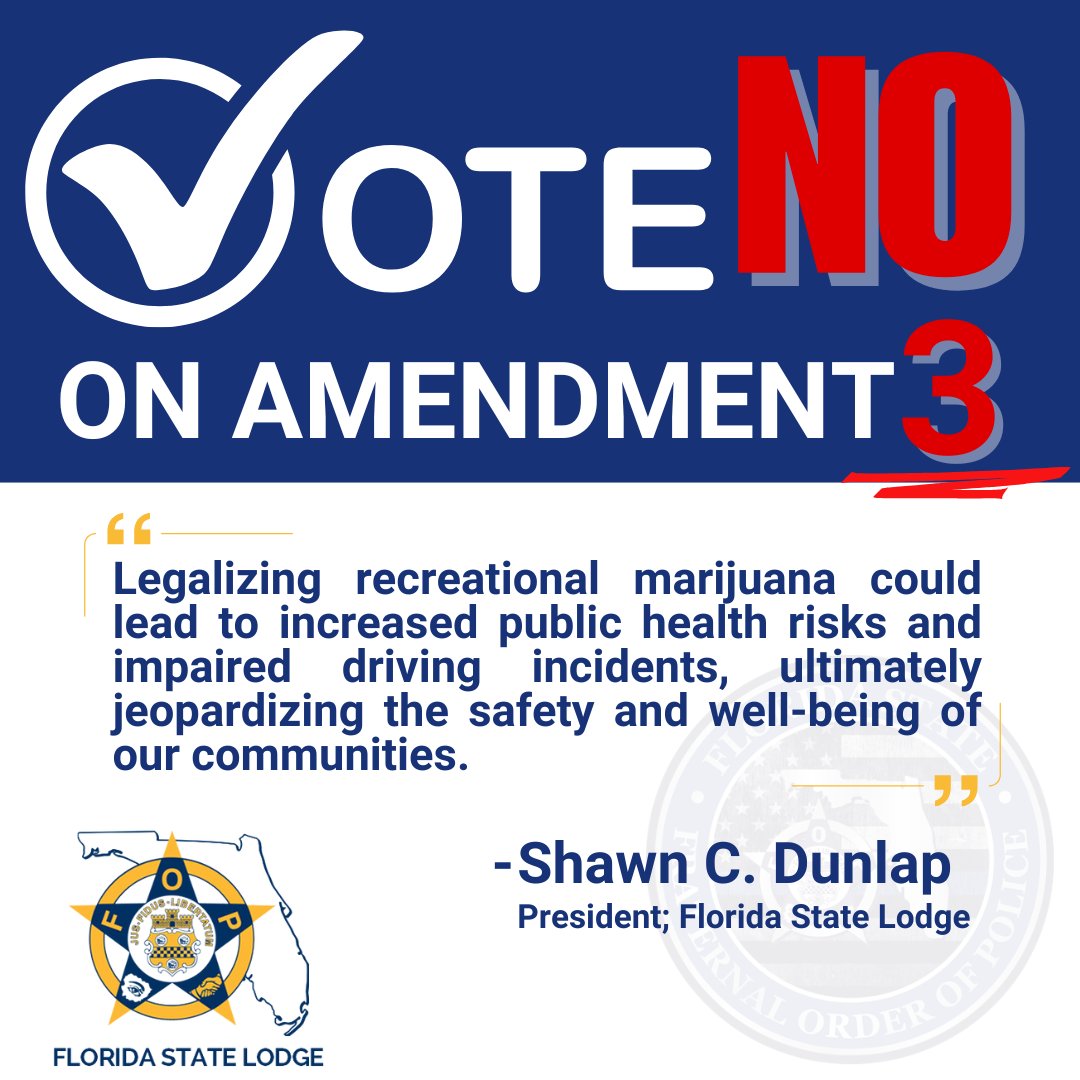 FOP Florida State Lodge (@fopfl) on Twitter photo 🗳 📷 We stand with our Governor
<a href="/GovRonDeSantis/">Ron DeSantis</a>
and First Lady
<a href="/CaseyDeSantis/">Casey DeSantis</a>
in opposition to Amendment 3 #VoteNoOn3 🗳 📷 We stand with our Governor
<a href="/GovRonDeSantis/">Ron DeSantis</a>
and First Lady
<a href="/CaseyDeSantis/">Casey DeSantis</a>
in opposition to Amendment 3 #VoteNoOn3