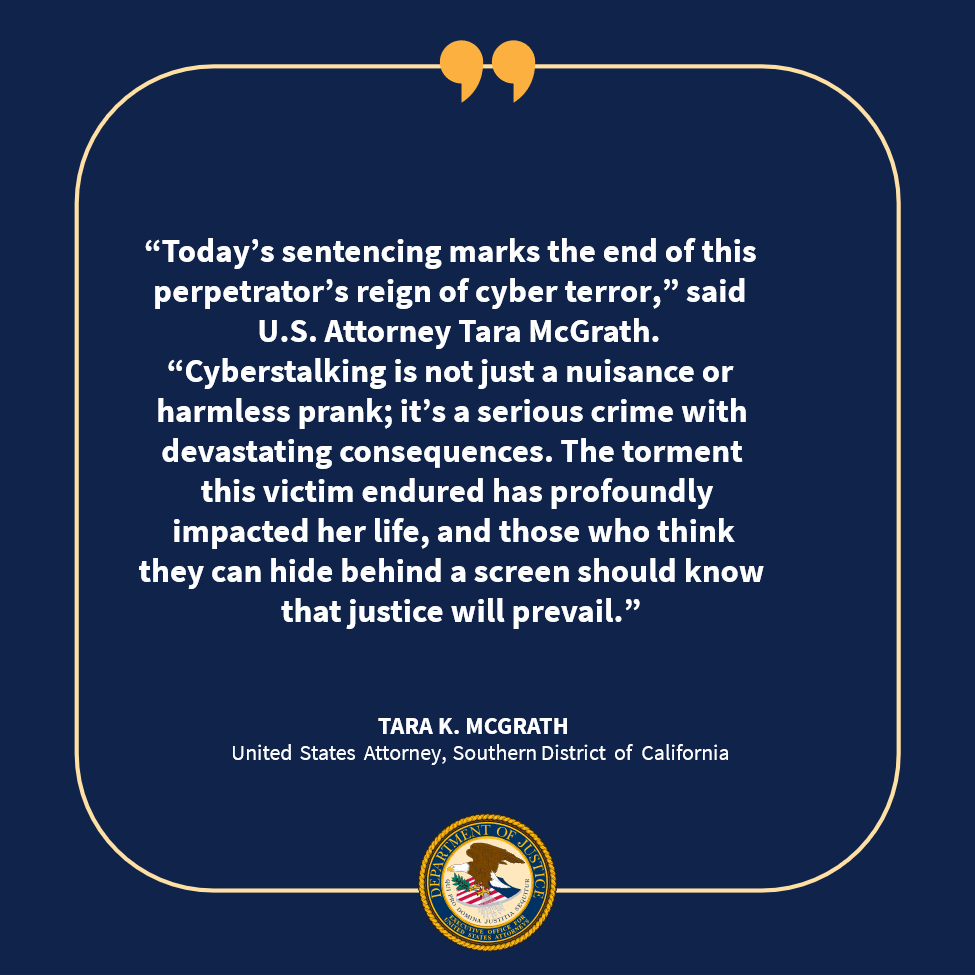 SDCAnews's tweet photo. U.S. Navy Captain Theodore E. Essenfeld was sentenced in federal court today to 37 months in prison for cyberstalking and stealing the identity of his former girlfriend.
https://t.co/NvNKw0Pggv https://t.co/NegMmKYkUH