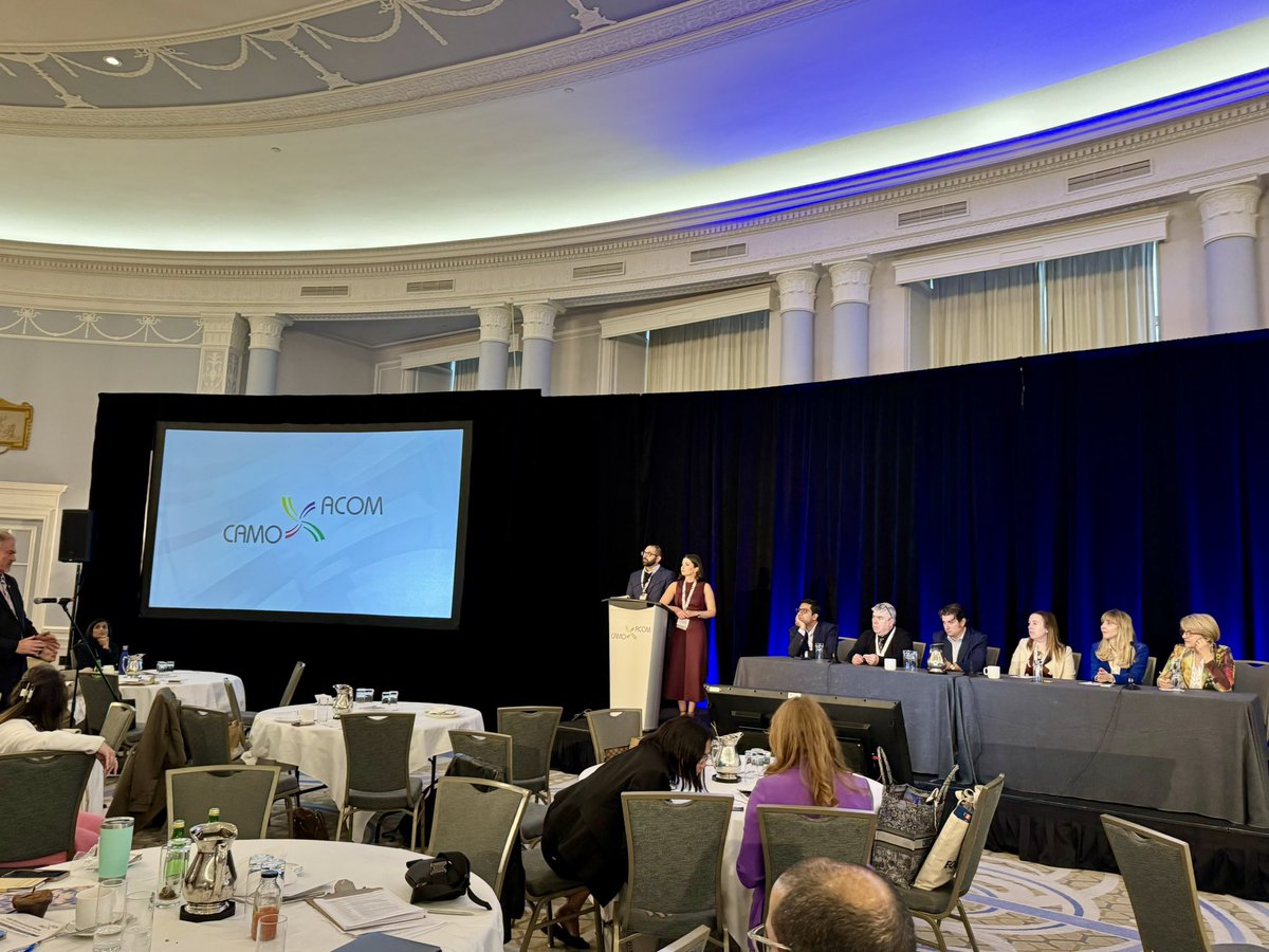 GillSharlene's tweet photo. #CAMO24 Day 2 is a wrap! 
👏 Congrats to all the trainee abstract presenters 
👏 Great faculty lineup for ‘Responsible Decision-Making’ discussion &amp; unfunded therapies
🙏 engaged members!
Onwards to the Gala 🥂 
@CAMO_ACOM @camoprez 
#Ottawa 🇨🇦 #community https://t.co/2B9YpS052l