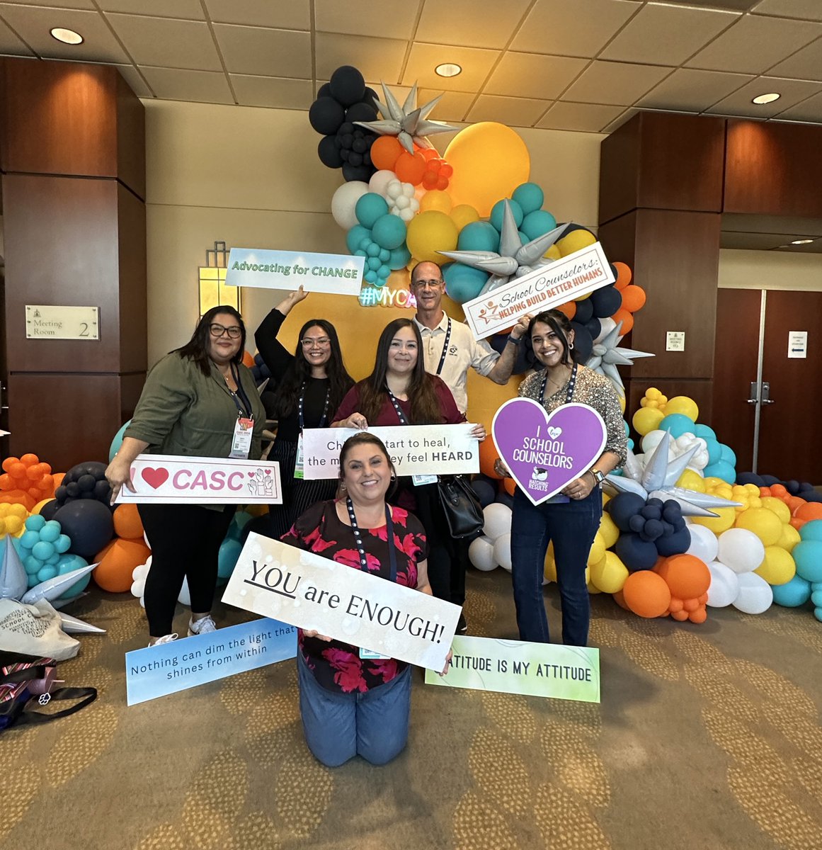 Closing out CASC 2024 Conference with some of my amazing school counselor colleagues and leads. 

Ready, set, spread the knowledge, develop capacities for action &amp; increase services! 

#CASCBeTheOne2024