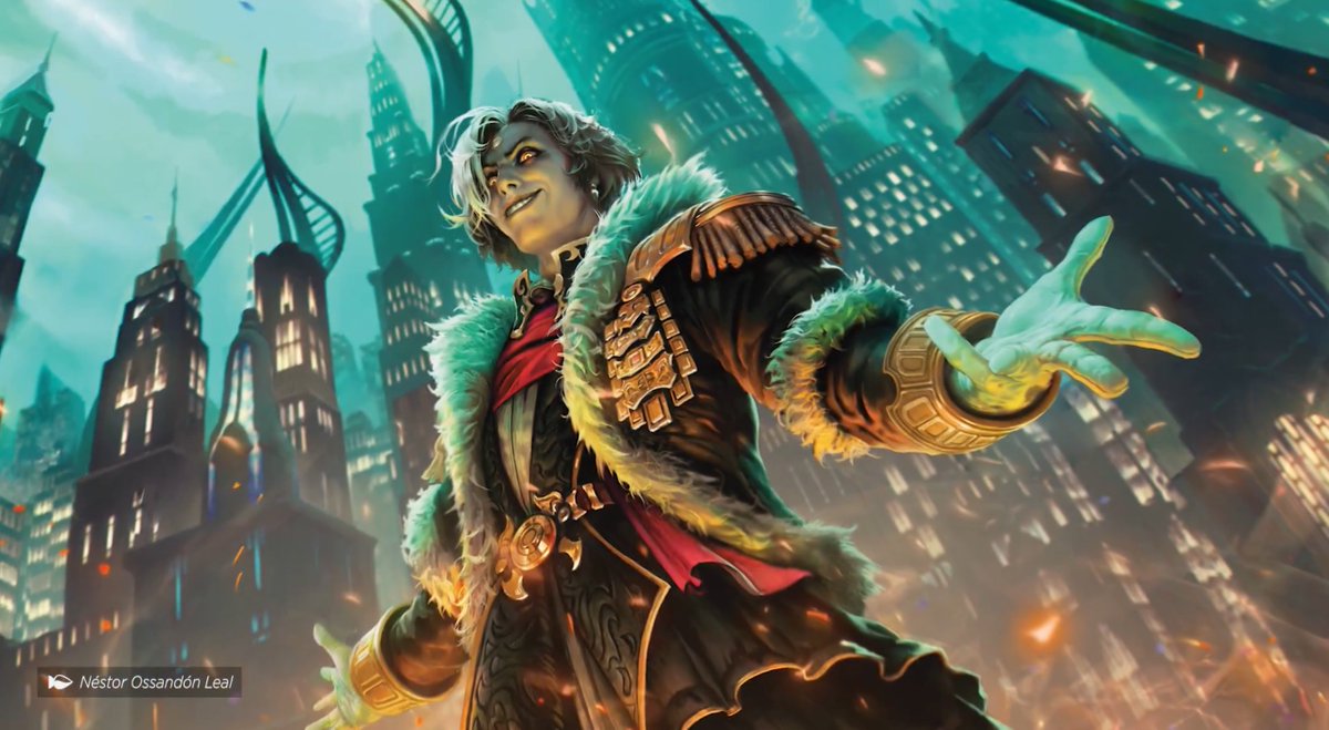 Jun_on_Fire's tweet photo. uhhh HELLO??????? This art of Emet-Selch from the OFFICIAL Magic the Gathering x Final Fantasy collab goes HARDDD https://t.co/m5njkMjhDR