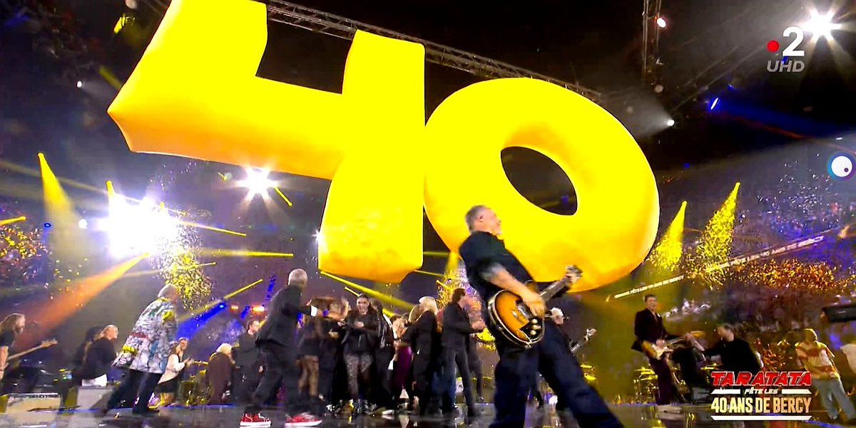 Ce soir, <a href="/Taratata/">Taratata Officiel</a> a encore prouvé que la musique peut unir, émouvoir et nous transporter 🌟
Merci à <a href="/Nagui/">Nagui</a> et aux artistes pour ces moments magiques. Merci aussi à #France2 pour ce voyage de + de 3h sans pub ✨ Que de talent et de passion sur scène  🎶❤️   #TaratataBercy40