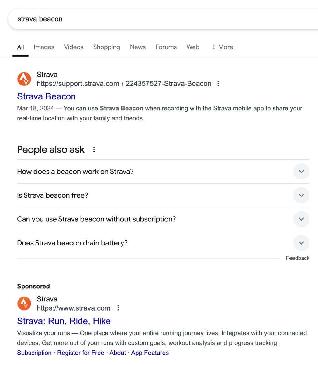 Maybe this is old news... but I am seeing paid ads below organic results for tons of queries this afternoon - not hard to find examples. <a href="/rustybrick/">Barry Schwartz</a> how late to the party am I?
