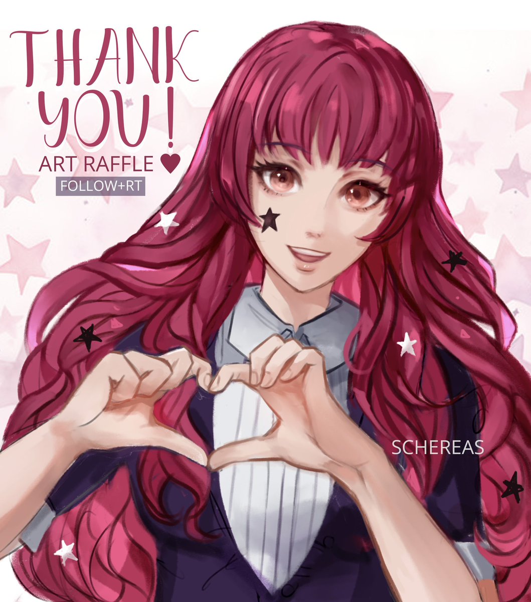 schereas's tweet image. 3.5k+ followers art raffle 🌺 

to enter: follow + RT
prize: a bust rendered drawing
ends on november 30th

alternatively i’m doing a separate raffle in 🦋, if you want to join too! thanks for the support so far 💕