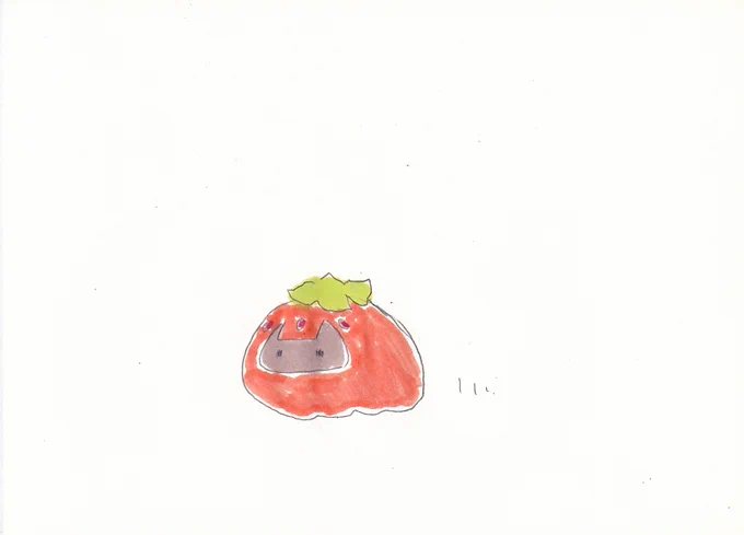 柿の日だからね。#イラスト #メイドインアビス 