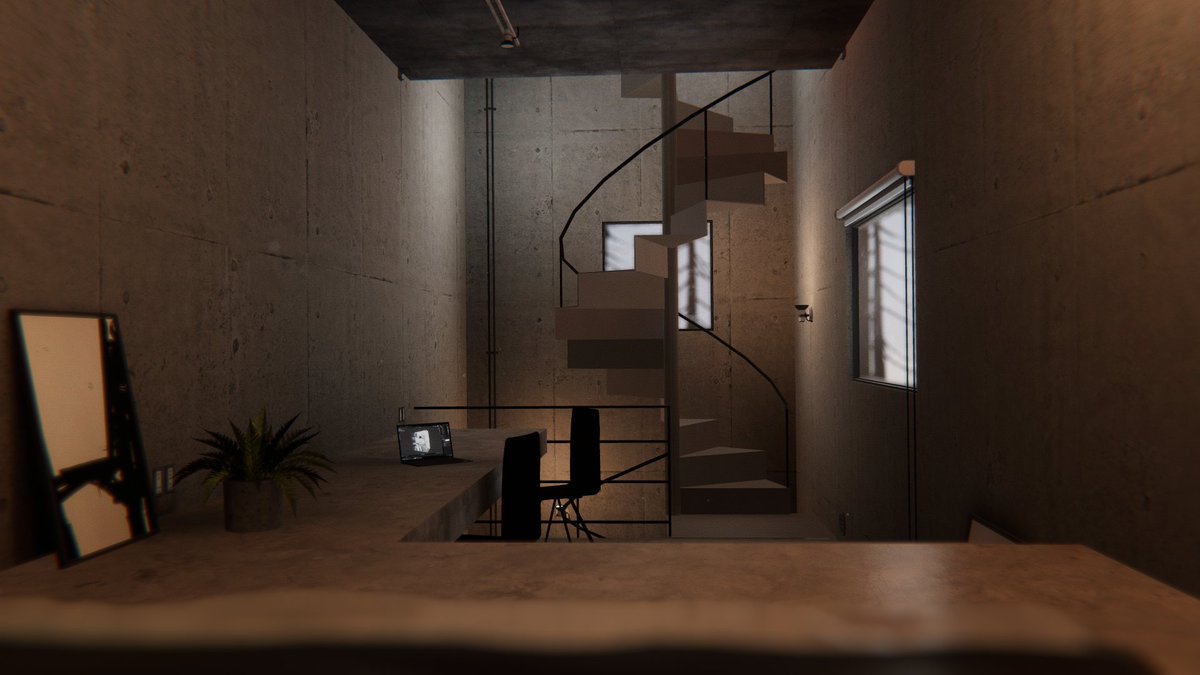 FreewillPack's tweet image. My newest brutalist house world "Slate" is now out on community labs, check it out!!
Platform: PC & Quest
Link: vrchat.com/home/world/wrl…
#VRChat #VRChat_world紹介
