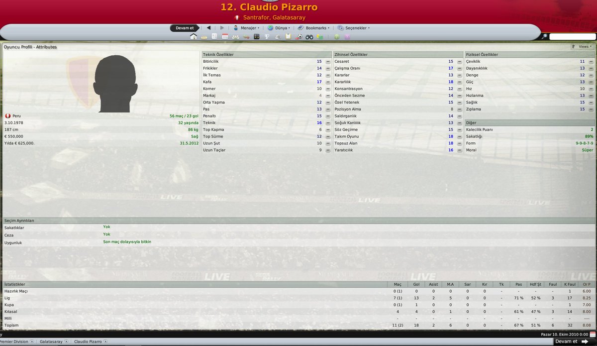 gianluigitalk's tweet image. #FM08 | Bu adam ne yapıyor böyle? İkinci baharını yaşıyor.

#FM24 #footballmanager