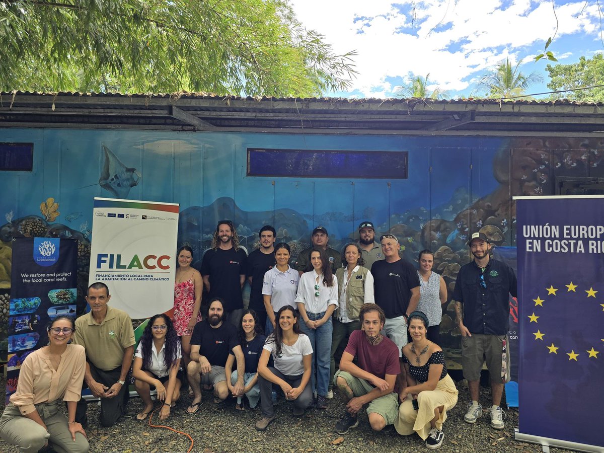 UEenCostaRica's tweet photo. Inauguramos el laboratorio de restauración de corales 🪸 en PN Marino Ballena.

Con esta iniciativa  quintuplicamos la capacidad de reproducción de corales marinos nativos 🌊

@EUROCLIMA_UE_AL  @AFD_es  @EU_ENV  @EU_Partnerships  @EUClimateAction  @UNFCCC https://t.co/wBpw4KvCqr