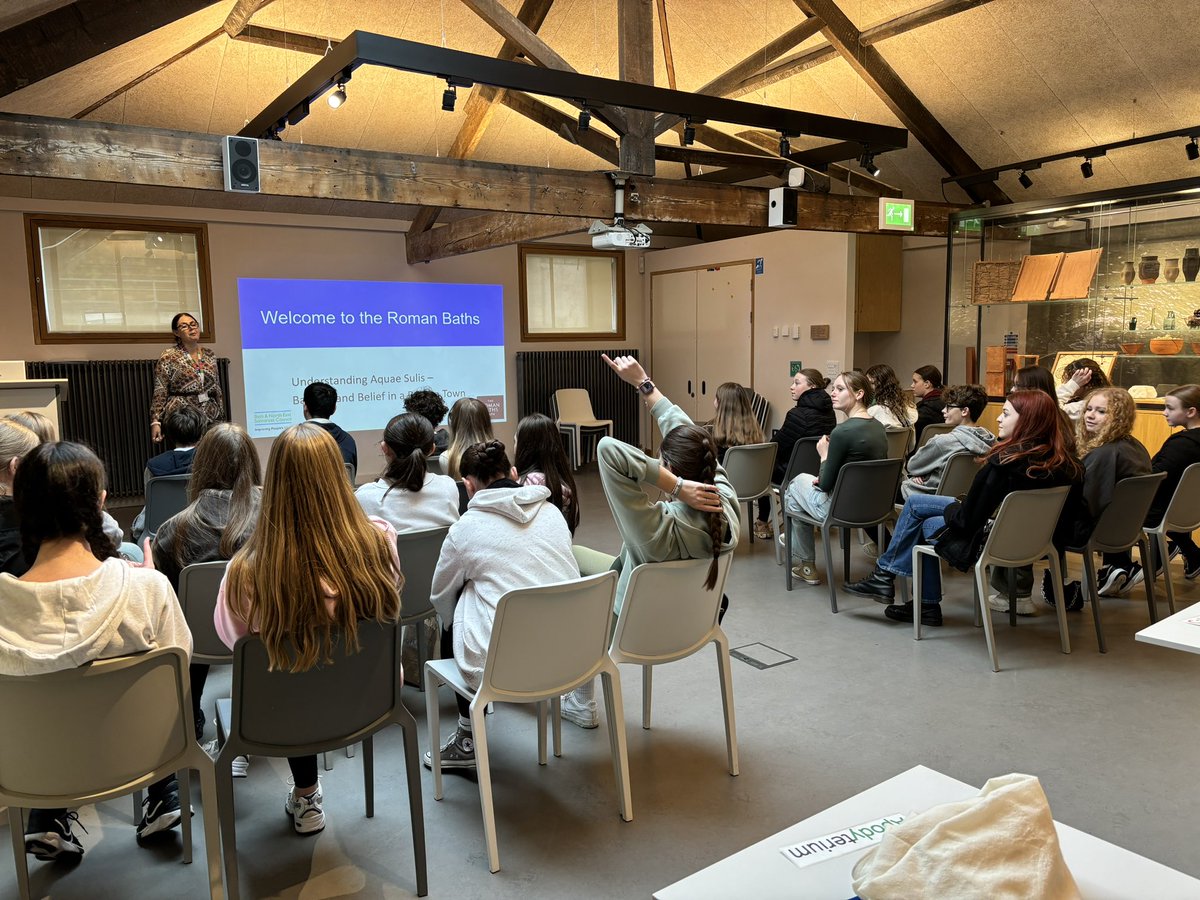 LEPMHS's tweet image. Our Latinists loved their residential trip to the Roman Baths! “Miss, we don’t want to go to Rome next year. We should just come back to Bath!” @centreforlatin @educationgovuk @futureacademies @MaghullHighsch #LatinExcellenceProgramme