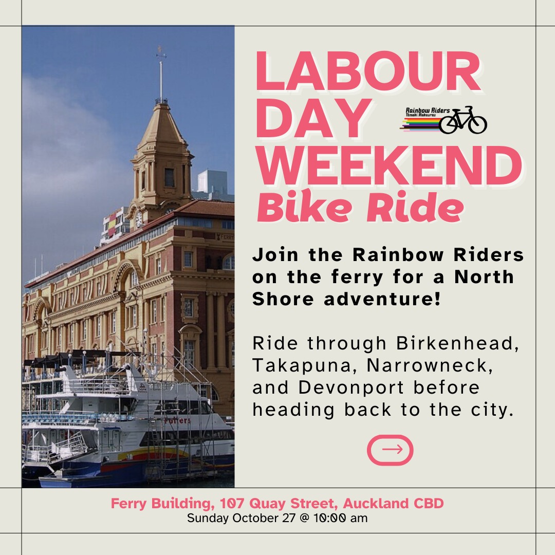 BikeAKL's tweet photo. Labour Weekend Bike Fun! 🚴♀️💚☀️
1️⃣ Labour Day Ride https://t.co/S5Up1tyJrM
2️⃣ Bike Polo BBQ https://t.co/adCyhIDvEM
3️⃣ Open Mic Bike Jam
https://t.co/49eWudHi0k
4️⃣ Waiheke Labour Loop
https://t.co/lEJmZWC7aC
#Biketober #LabourWeekend #TāmakiMakaurau #BikeAuckland https://t.co/nxDkeP7kgo