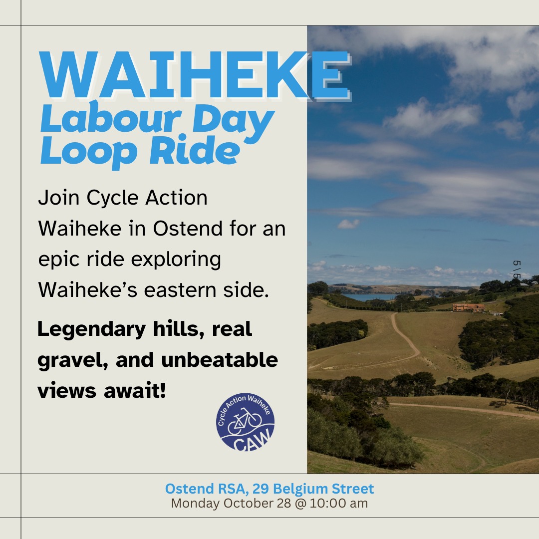 BikeAKL's tweet photo. Labour Weekend Bike Fun! 🚴♀️💚☀️
1️⃣ Labour Day Ride https://t.co/S5Up1tyJrM
2️⃣ Bike Polo BBQ https://t.co/adCyhIDvEM
3️⃣ Open Mic Bike Jam
https://t.co/49eWudHi0k
4️⃣ Waiheke Labour Loop
https://t.co/lEJmZWC7aC
#Biketober #LabourWeekend #TāmakiMakaurau #BikeAuckland https://t.co/nxDkeP7kgo
