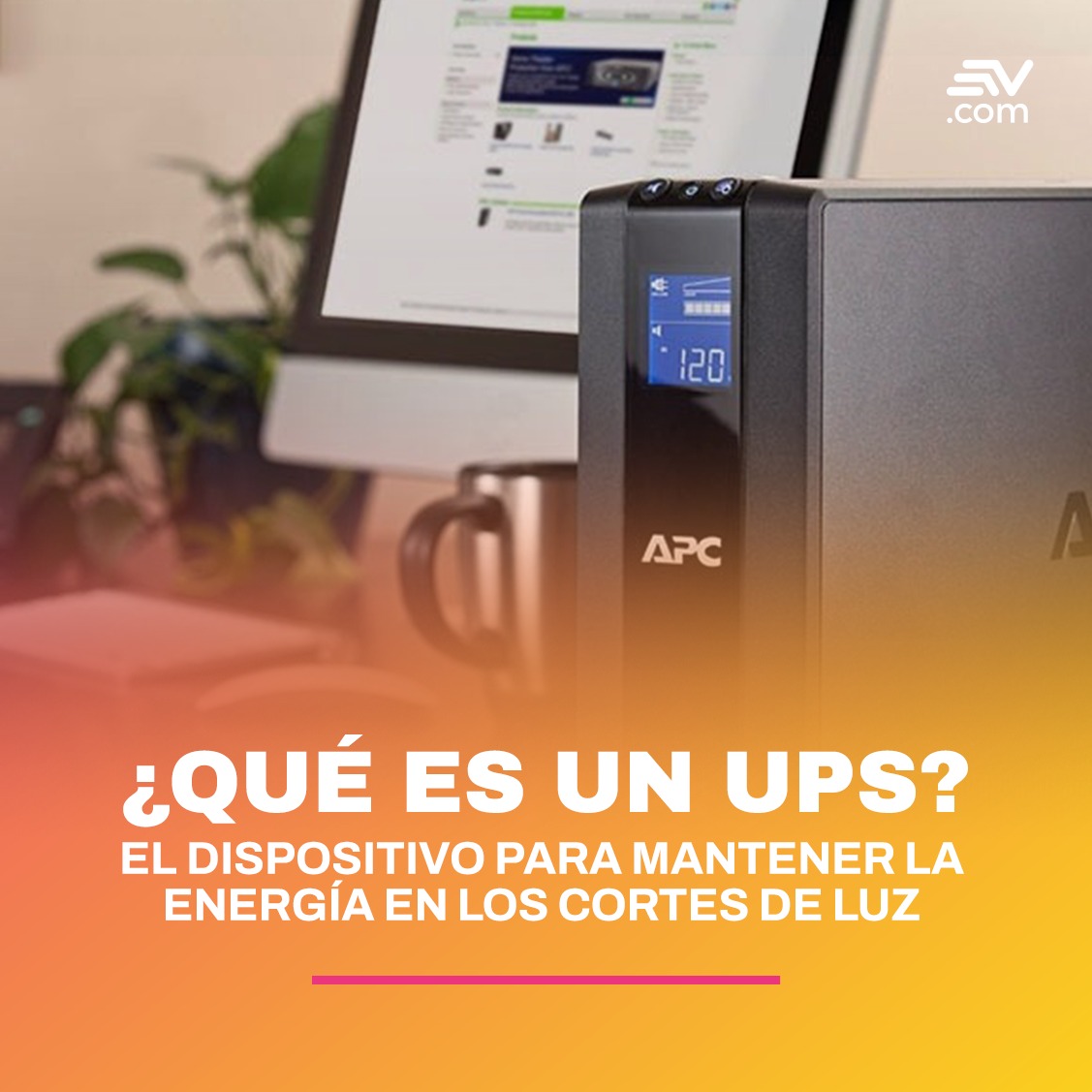 ecuavisa's tweet photo. ⚡ Los cortes de luz son cada vez más frecuentes, poniendo en riesgo los equipos electrónicos y la información valiosa que almacenan, un UPS puede ser una solución para ese problema.

¿Qué es? 📲 https://t.co/xdTFacWcFs https://t.co/2kk1MxdJhI