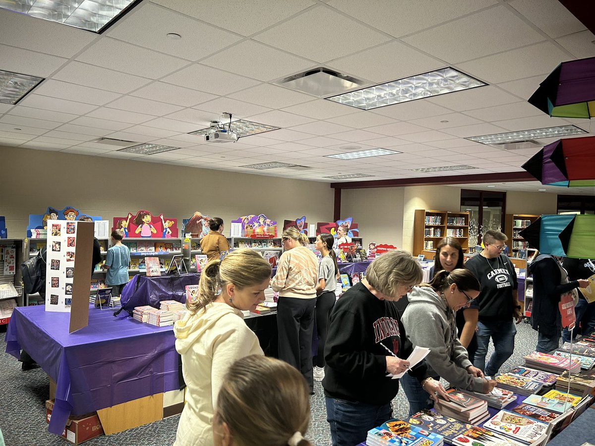 Carli Sauer (@loudlibrarian_) on Twitter photo It’s heeeere! The <a href="/CarmelMiddleSch/">CarmelMiddleSchool</a> book fair opens on Monday for students. We had an amazing turnout for today’s staff preview. 📚 It’s going to be a great week next week!
Parents/guardians - preview the fair and create an eWallet here: bookfairs.scholastic.com/bf/camsonline It’s heeeere! The <a href="/CarmelMiddleSch/">CarmelMiddleSchool</a> book fair opens on Monday for students. We had an amazing turnout for today’s staff preview. 📚 It’s going to be a great week next week!
Parents/guardians - preview the fair and create an eWallet here: bookfairs.scholastic.com/bf/camsonline