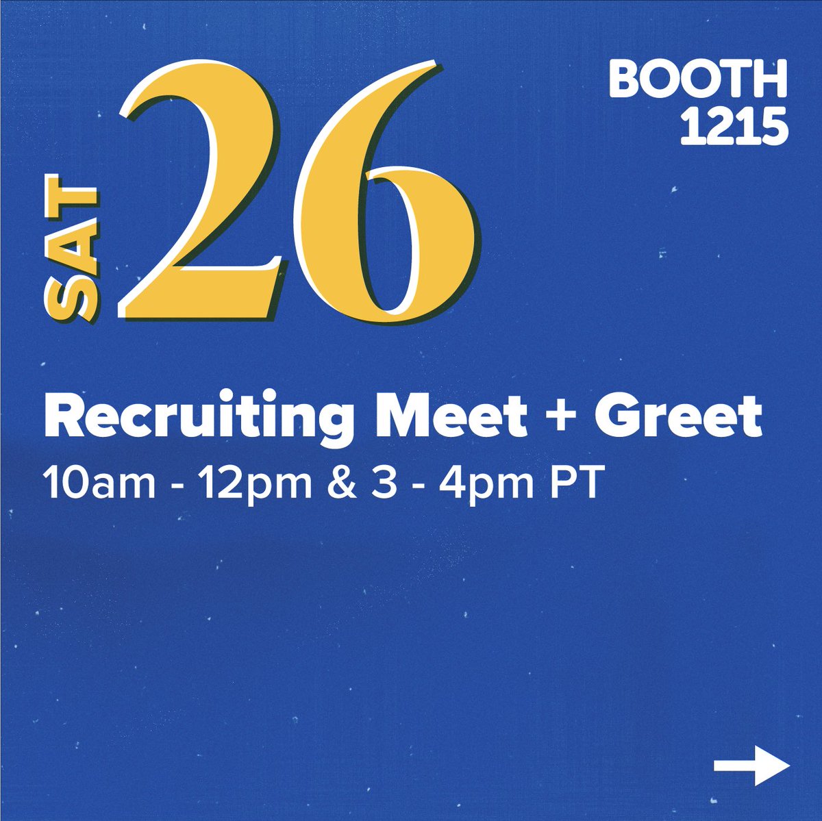 Titmouse Animation (@titmouseinc) on Twitter photo In case you missed the Recruiting Meet & Greet today at <a href="/LightBoxExpo/">LightBox Expo</a>, weβve got great news! The booth will be open again tomorrow from 10a-12p!
Swing by and join us at the 3 Additional Panels weβre partaking in all day Saturday 10/26:
π‘Recruiting Meet & Greet (Booth 1215) @ In case you missed the Recruiting Meet & Greet today at <a href="/LightBoxExpo/">LightBox Expo</a>, weβve got great news! The booth will be open again tomorrow from 10a-12p!
Swing by and join us at the 3 Additional Panels weβre partaking in all day Saturday 10/26:
π‘Recruiting Meet & Greet (Booth 1215) @