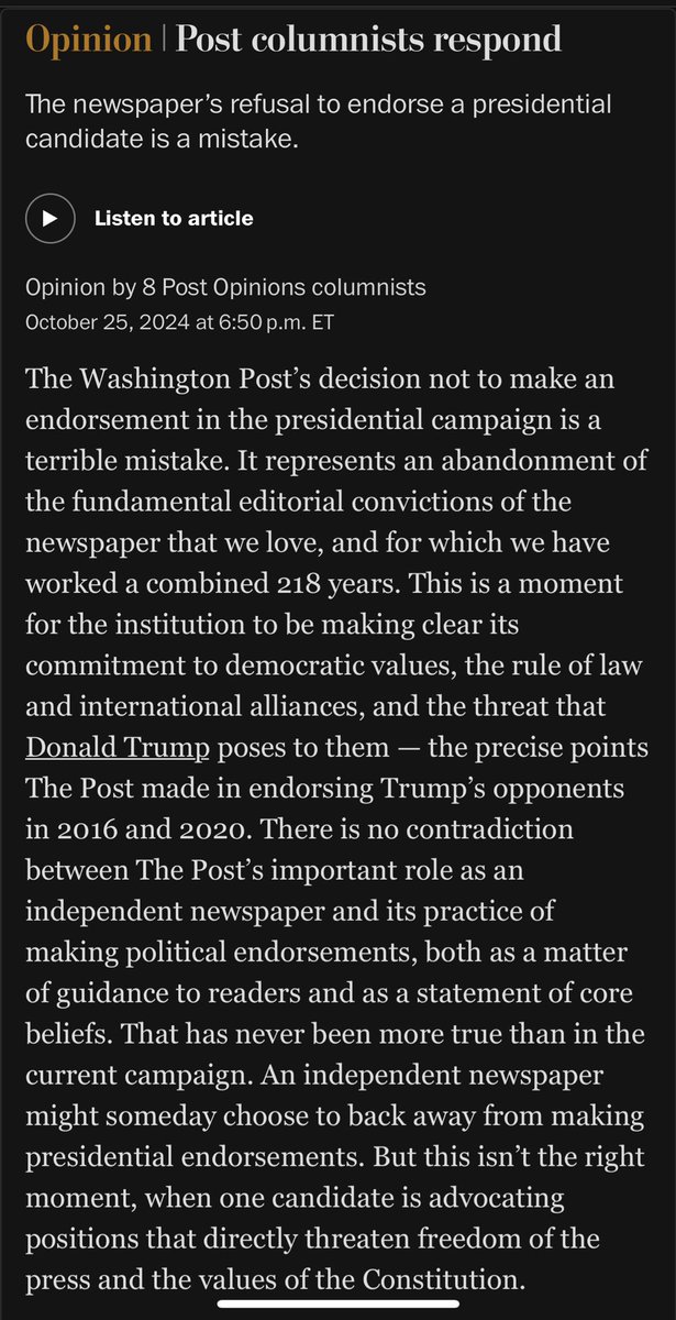 grantstern's tweet photo. Thank you to the Washington Post 8 who just spoke truth to power. https://t.co/APYcQS4Rij