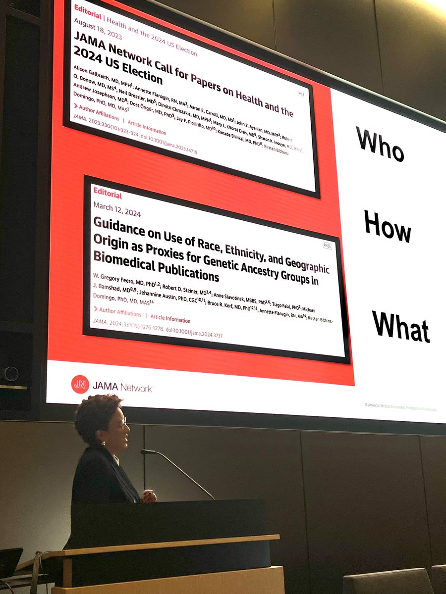 So special to have <a href="/KBibbinsDomingo/">Kirsten Bibbins-Domingo</a> <a href="/UCSFPsychiatry/">UCSF Psychiatry and Behavioral Sciences</a> today for the Nancy Adler Memorial Lecture. I’ve always been a fan but her vision and leadership acts since becoming Editor of <a href="/JAMA_current/">JAMA</a> just keep getting more exciting. 🔥 Nancy would have loved her talk. 💜💫