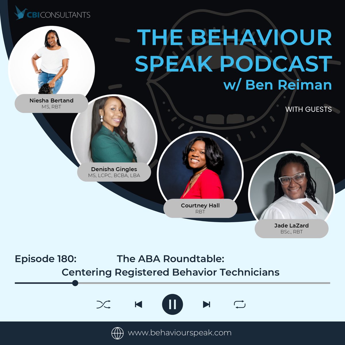 Ep 180 explores the ABA Roundtable, a conference designed to center RBTs and provide them with a platform to share their knowledge and experiences.
behaviourspeak.com/e/episode-180-…
Register for the conference here!
behaviorlive.com/conferences/Ro…
@wholeblackwoman