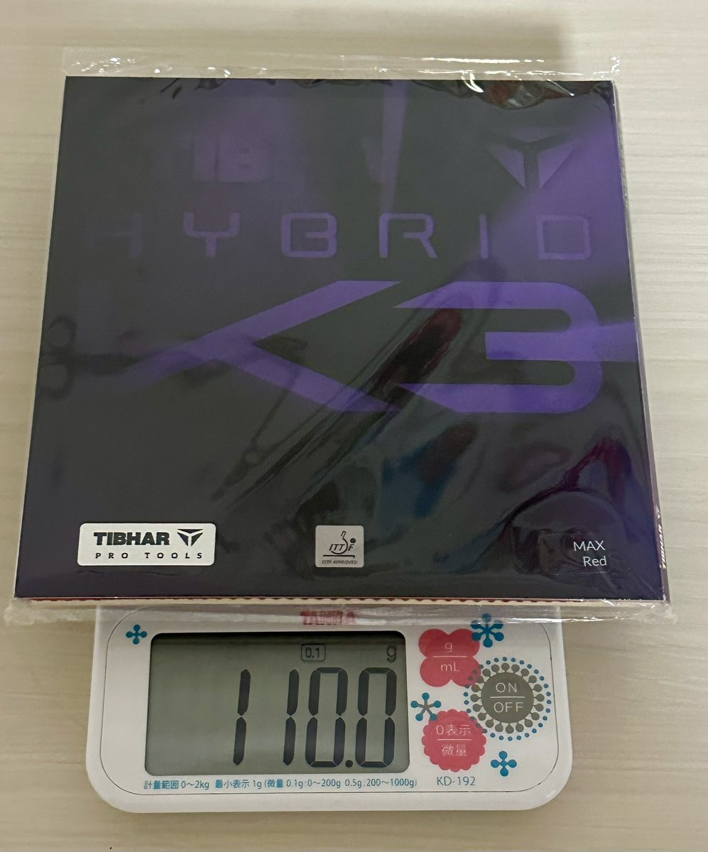 tabletenniskids's tweet photo. 朝からハイブリッドK3 K3FXをラケットに貼り付けてます。
ラバーの端がピンと張っていて、テンションがかかって飛びそうなラバーです。
思ったより軽そう🤩
夕方の練習で早速使ってみます!
#K3 #Tibhar #ハイブリッドK3 #K3FX https://t.co/92FBOASp5B