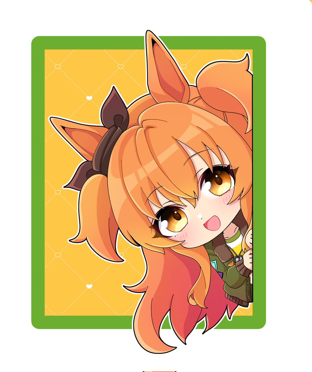 ぴょっこりマヤちゃん
#ウマ娘 #マヤノトップガン 