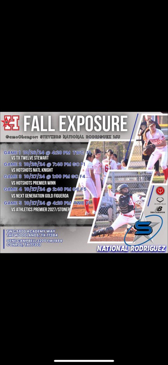 Ambrielle Linscombe (Ambi) (@ambi2026) on Twitter photo Back at it again this weekend w/ my girls!! Come by and give us a look!! <a href="/National_16u/">Strykers National Rodriguez</a> <a href="/StrykersNation/">StrykersFastpitchOrg</a> Back at it again this weekend w/ my girls!! Come by and give us a look!! <a href="/National_16u/">Strykers National Rodriguez</a> <a href="/StrykersNation/">StrykersFastpitchOrg</a>