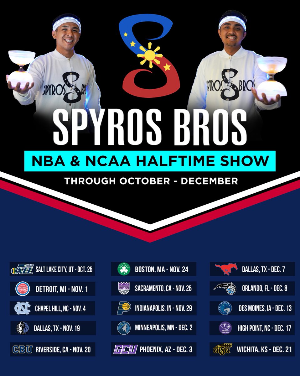 Spyros Bros | NBA Halftime Performers (@spyrosbros) / Posts / X