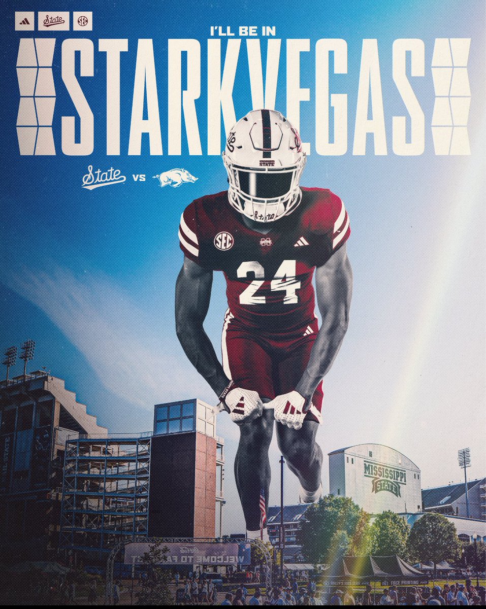 I’ll be attending the Mississippi State vs Arkansas game tomorrow #HailState <a href="/Irmo_Football/">Irmo Football</a> <a href="/1luv5/">Aaron Brand</a> <a href="/Strength23/">Coach Corley</a> <a href="/ImMr_Summers/">Coach Diargo Summers</a> <a href="/CoachHutzler/">Coleman Hutzler</a> <a href="/HighSchoolBlitz/">High School Blitz</a> <a href="/Dash25_/">Darryl Gorie</a> <a href="/One11Recruiting/">One11 Recruiting</a>