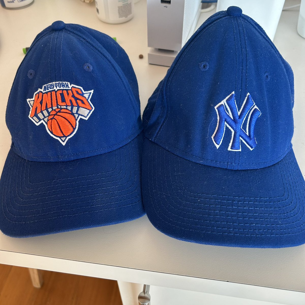 It’s a split screen kinda morning. <a href="/nyknicks/">NEW YORK KNICKS</a> <a href="/Yankees/">New York Yankees</a>