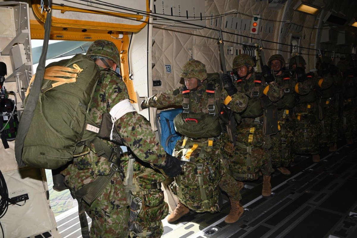 令和6年度日米共同統合演習参加②】 #第1空挺団 は、＃日米共同統合