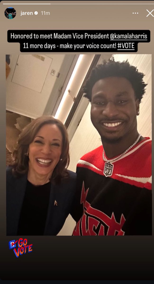 Jaren Jackson's Instagram story.