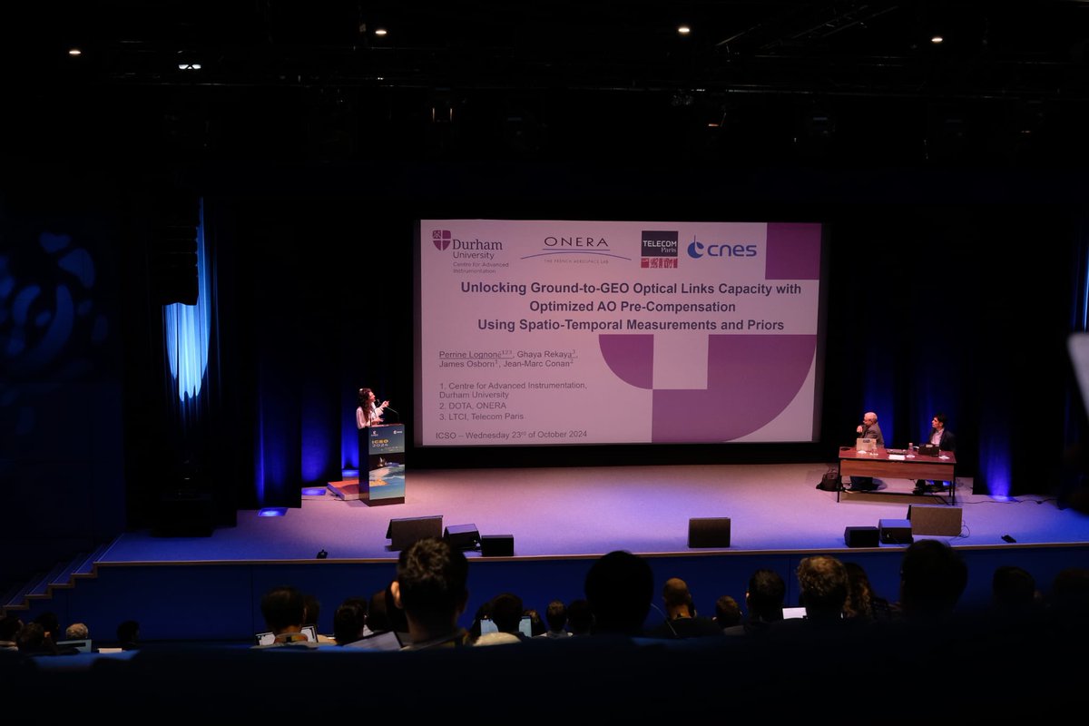 What a nice time at #ICSO2024 ! It’s been a great week, full of new meetings and great talks! Many thanks to <a href="/esa/">European Space Agency</a> and <a href="/CNES/">CNES</a> for this organisation👌🛰️