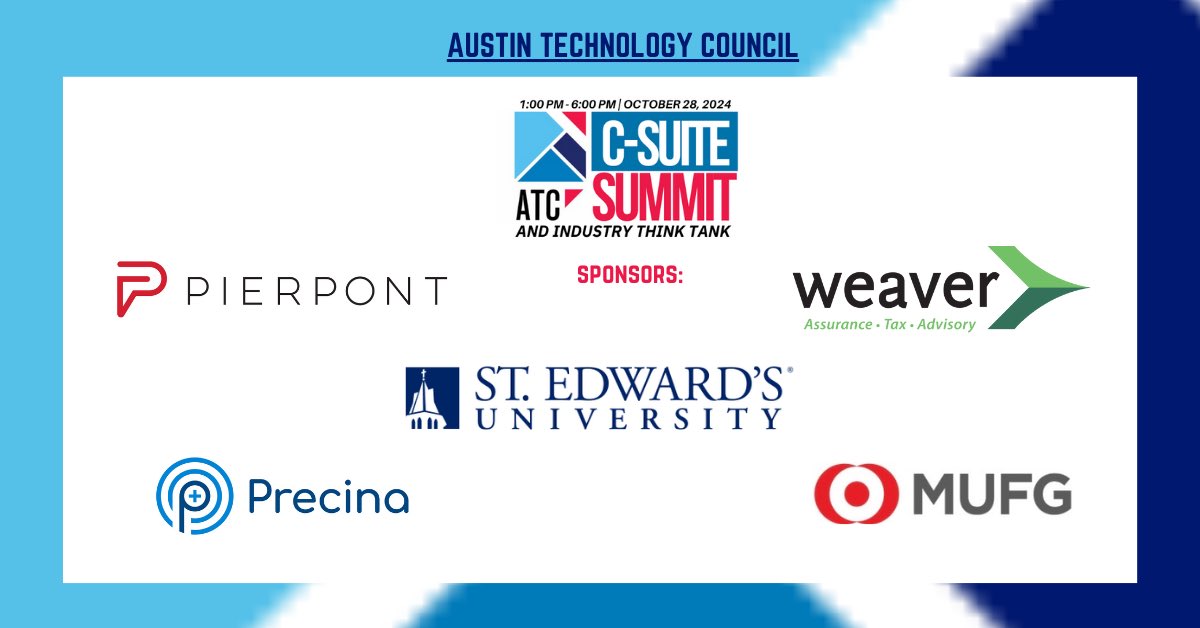 Austin tech leaders, this is YOUR moment. Join the “C-Suite Summit” and engage in future-looking discussions with industry peers. atc.ticketbud.com/2024-c-suite-s…