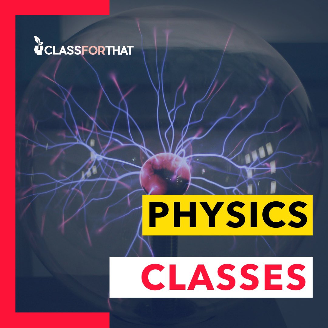 ClassForThat's tweet image. Share your passion for physics with eager students! At ClassForThat, we connect experienced teachers with students who want to explore physics and its real-world applications. Inspire future innovators and expand your reach today!
#PhysicsTeaching #ClassForThat #STEMEducation