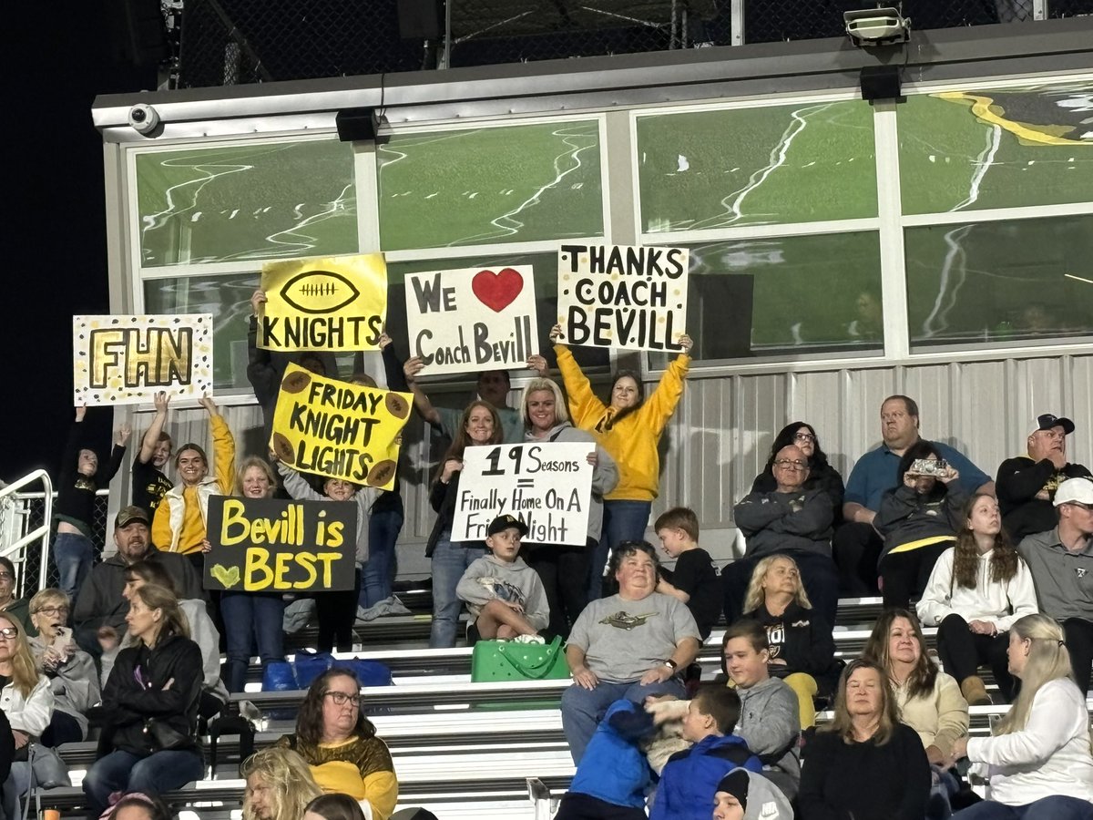Shelly Parks (@shellyparks5) on Twitter photo Big congrats to all the FHN seniors tonight, and congrats to <a href="/FHNFootball/">FHN Football</a> Coach Bevill on coaching his last FHN home game! Big congrats to all the FHN seniors tonight, and congrats to <a href="/FHNFootball/">FHN Football</a> Coach Bevill on coaching his last FHN home game!