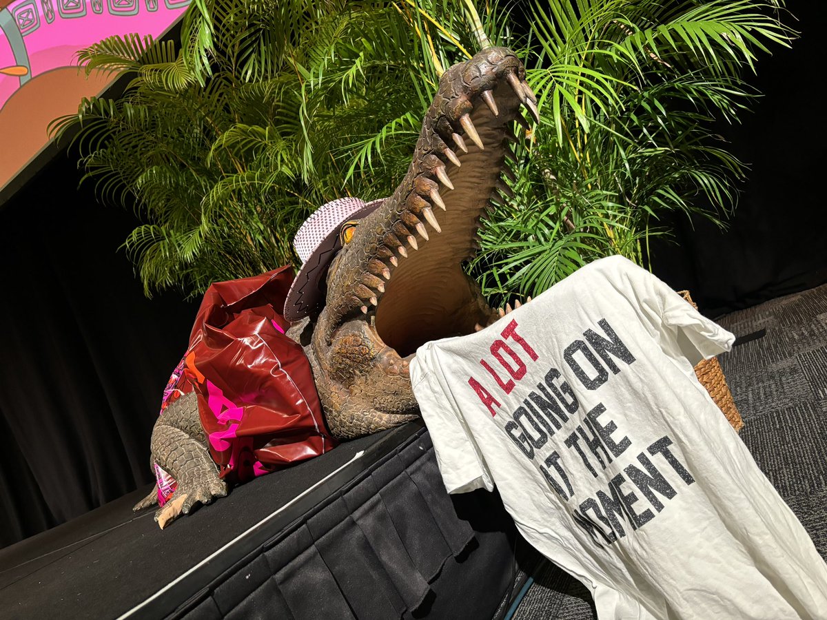 Feminism croc has ‘a lot going on at the moment’ at #RMA24 but is equipped with a sisterhood of rural women in medicine to get it done 💪🐊💅🏻