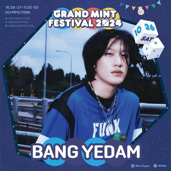 ydmfeed's tweet photo. #BANGYEDAM will be holding a guitar with a band for the first time since his solo debut and will showcase a special stage by singing songs from Oasis and Dominic Fike! Yedam will be performing on Mint Breeze Stage (Main Stage) for #GMF2024 today! ♡ https://t.co/RgI5YyMiBD