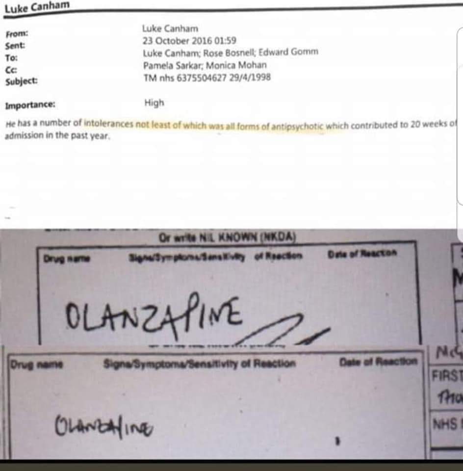 PaulaMc007's tweet image. #Oliverscampaign
#Oliverscampaign 
Dr Mohan was told NOT to administer Olanzapine by so many others She ignored everyone
Today was the last day that Oliver could be saved Mohan thought she knew better than anybody else
Oliver’s brain began to swell he suffered horrifically
