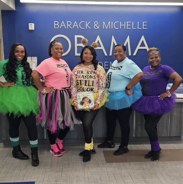 What an amazing day at #BaMO today with our Literary Fall Festival! Broken crayons still color! <a href="/apsBAMOAcademy/">Barack and Michelle Obama Academy - THE OFFCIAL PG</a> <a href="/Robinviews/">Dr. Robin Christian</a> <a href="/apsupdate/">ATL Public Schools</a>