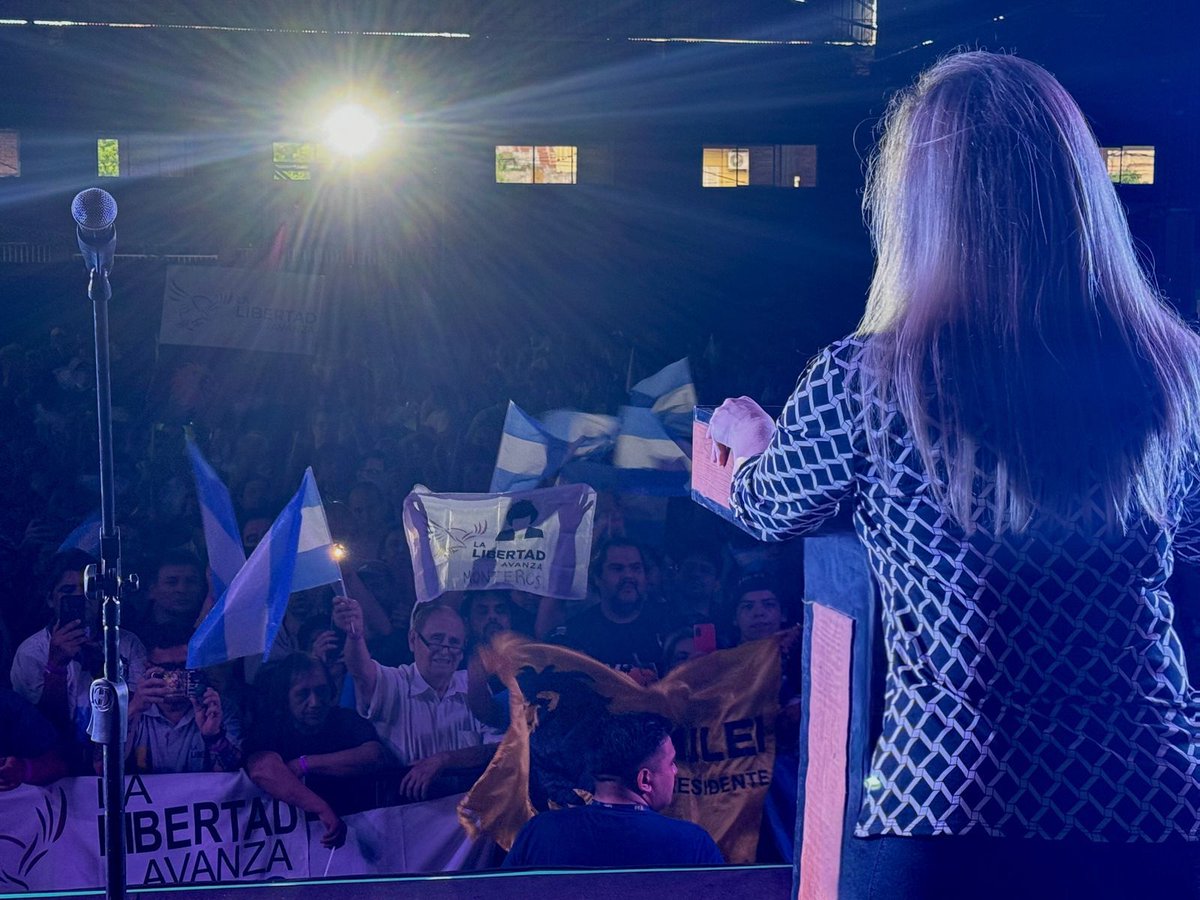 Karina Milei en Tucumán: “No hay nada peor para un político que un trabajador libre no los necesite”.

Si compartís estas ideas, sumate desde el link en nuestro perfil.