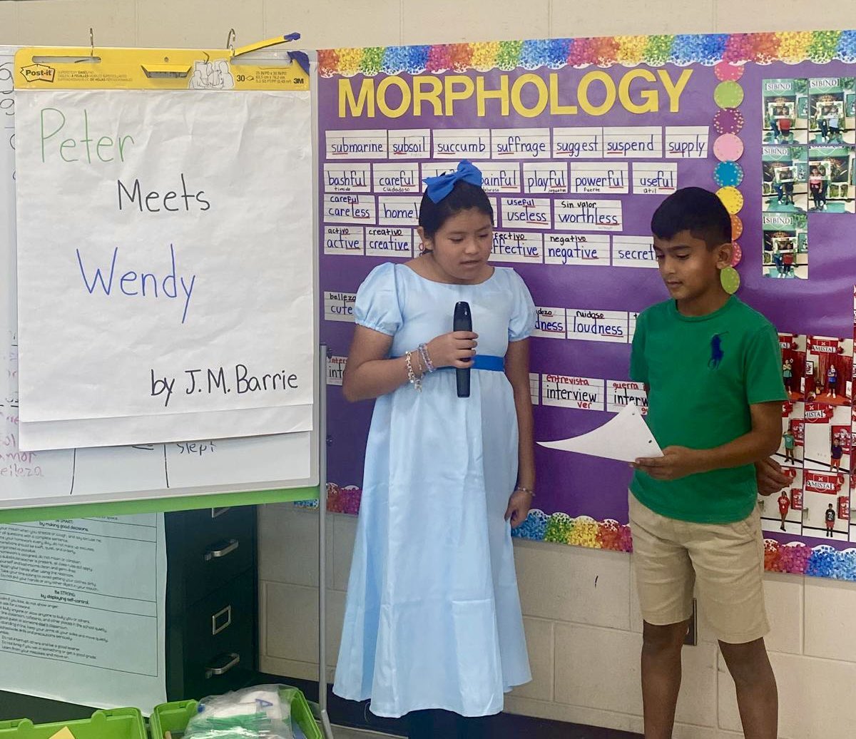 Storybook Parade <a href="/ForestHillElem/">Forest Hill Elem.</a> Benchmark Story: Peter Meets Wendy💚💙